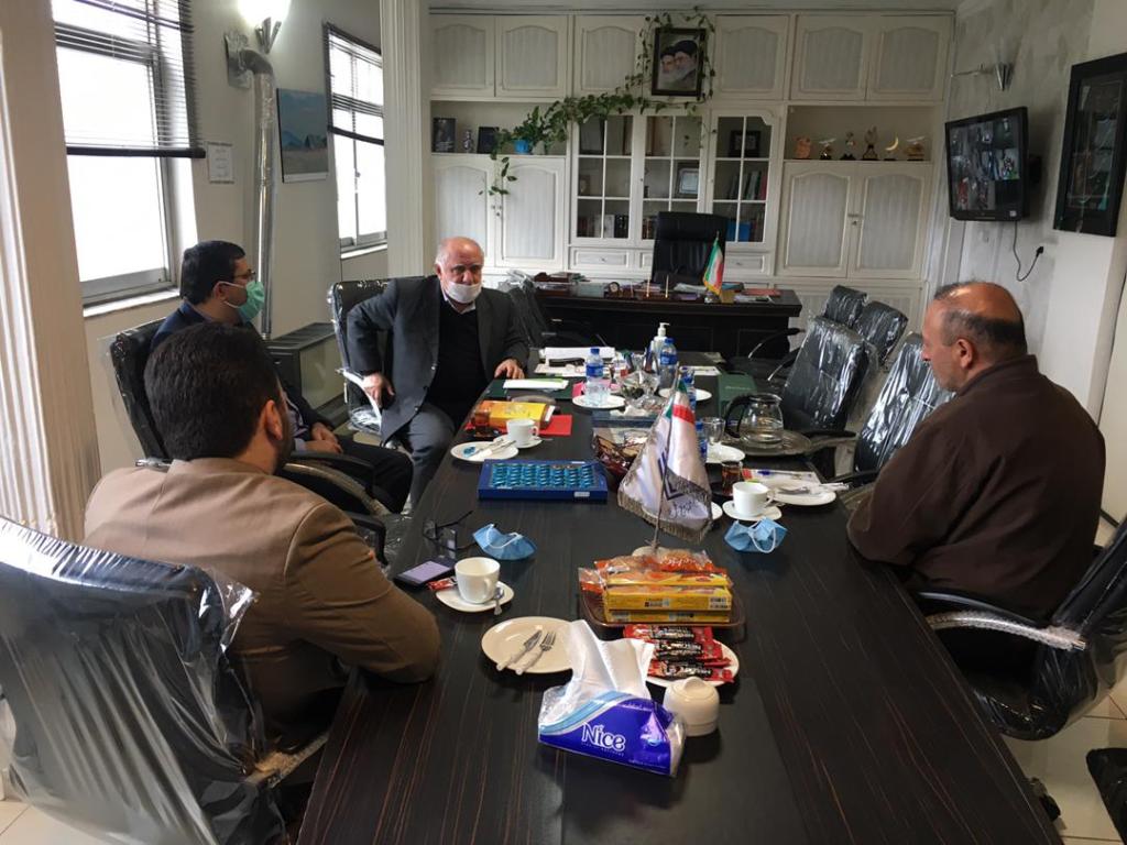حضور مدیرکل ستاد اجرایی فرمان امام خمینی (ره) در دفترانجمن کلیوی گیلان 