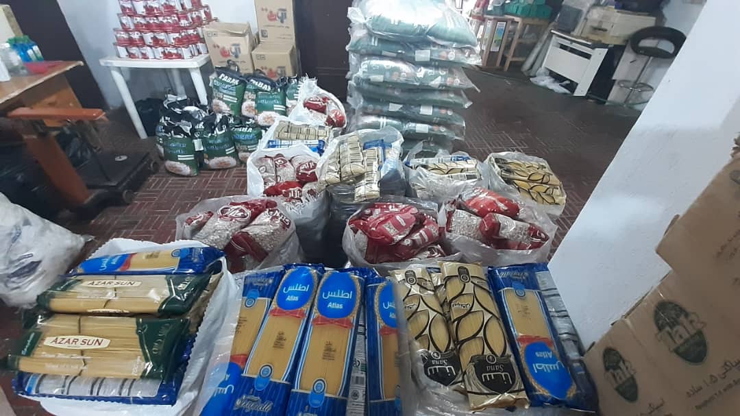 ارسال سبدکالا برای بیماران نیازمنددیالیزی شهرستانهای استان گیلان بمناسبت ماه مبارک رمضان